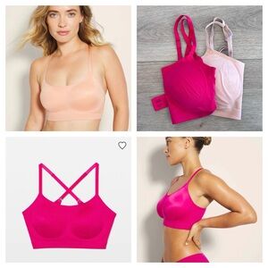 Soma Enbliss Luxe Adjustable Bralette Bundle, Size Large